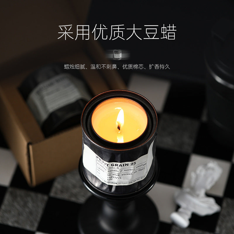 Industrial Tin Aromatherapy Candle