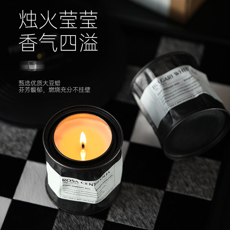 Industrial Tin Aromatherapy Candle